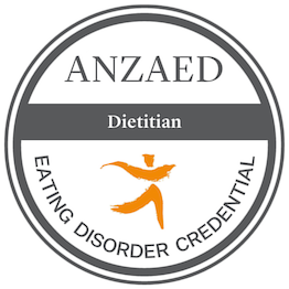 ANZAED dietitian badge