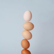 5 eggs in a column